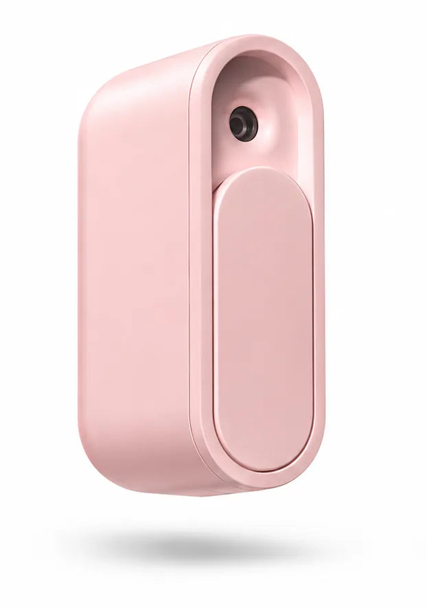 The spray device in pink